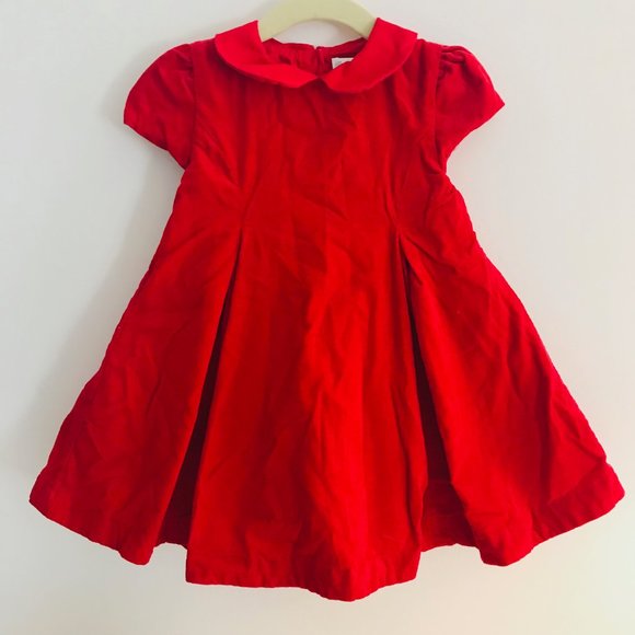 Ralph Lauren Other - Ralph Lauren Red Velvet Christmas Dress Jumper